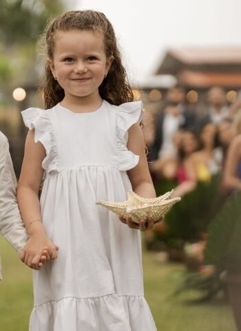 Vestido Violeta Infantil
